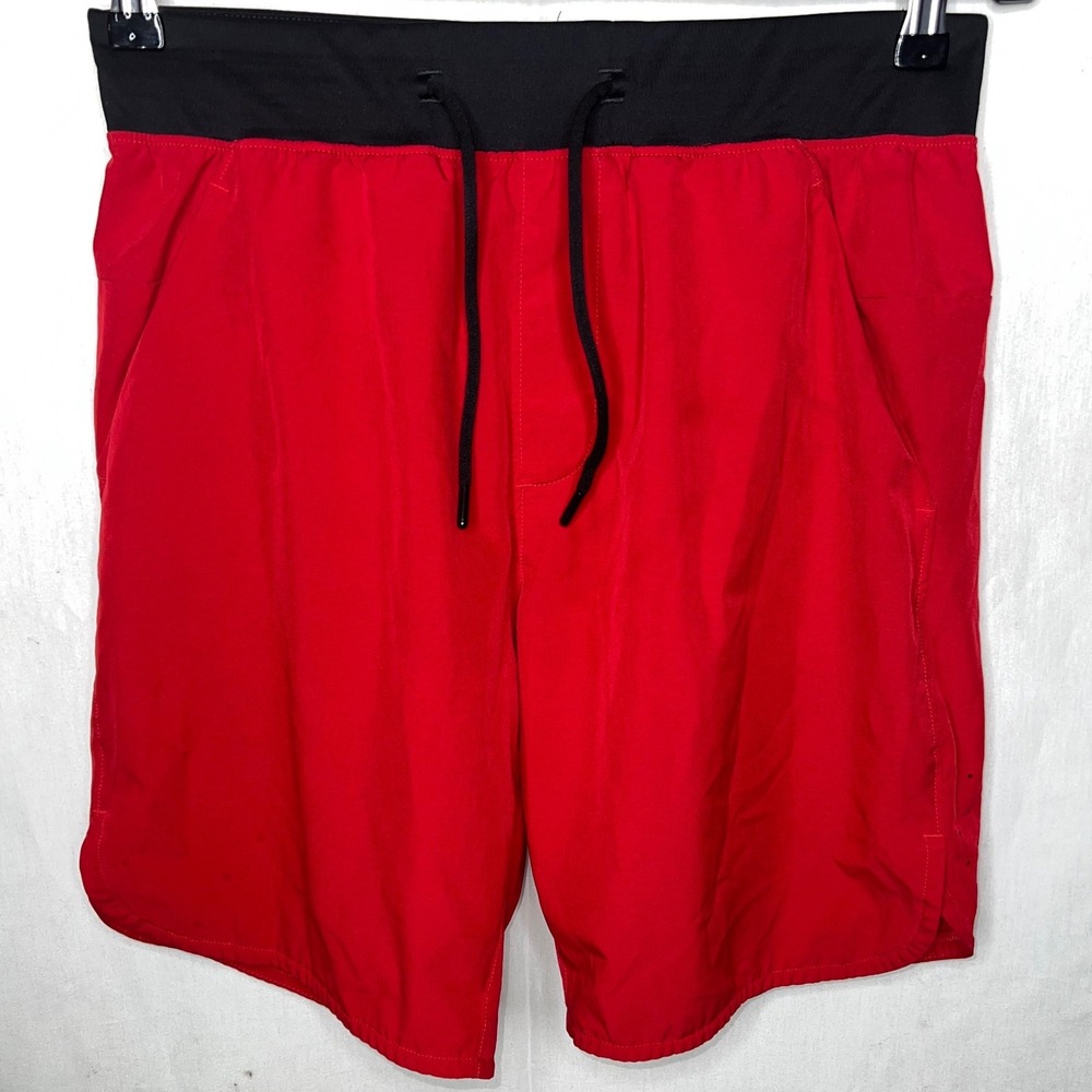 Athletic‎ Works Mens Red DriWorks Training Shorts Size S 28-30 AW15100132000